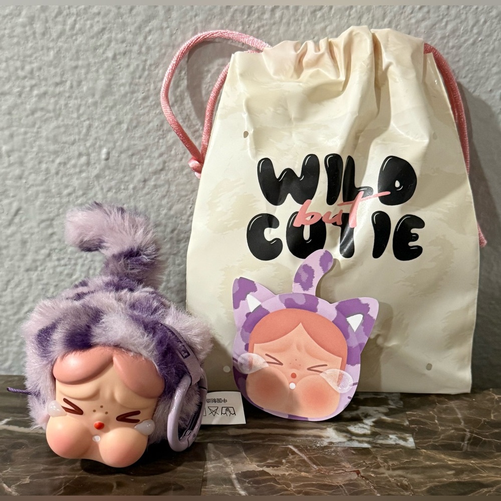 Pop Mart Authentic Cry Baby Wild But Cutie in Neon Cutie